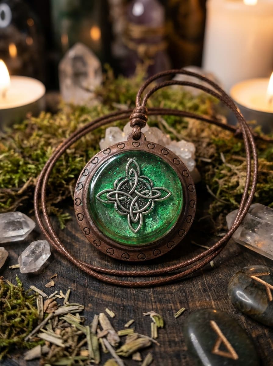 AMULETTE NOEUD DE SORCIERES