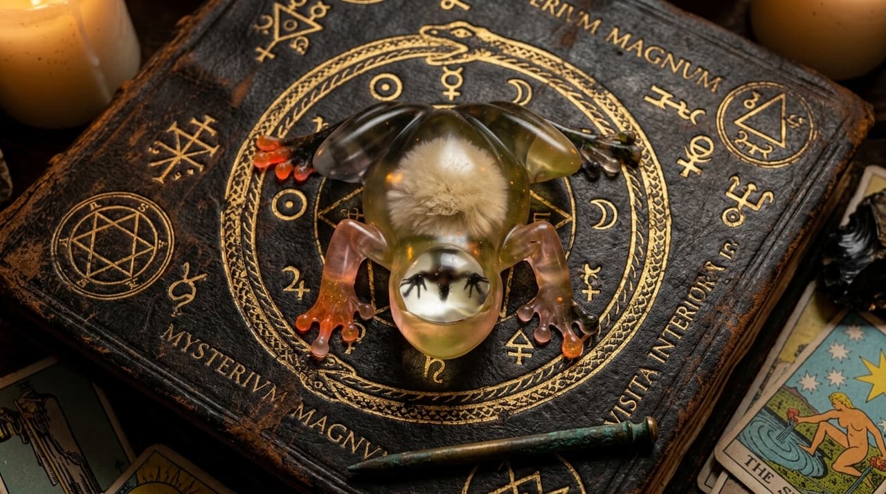FAMILIER DES SORCIERES GRENOUILLE